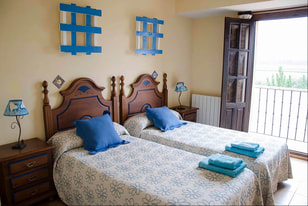 A bedroom in Posada de Zorita 